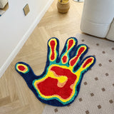 Thermal Imaging Palm Rug