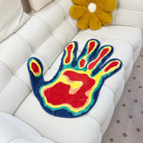 Thermal Imaging Palm Rug