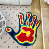 Thermal Imaging Palm Rug