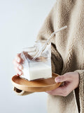 Milk Carton glass cup - HypePortrait 