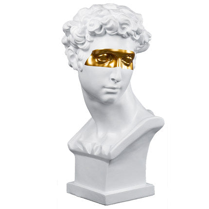 Gold Tinted Giuliano Sculpture