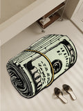 Money Roll Door Mat