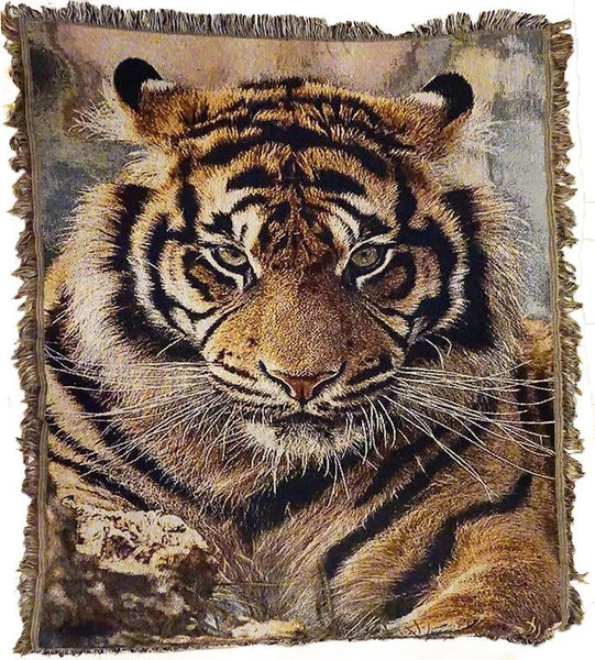 Tiger Woven Throw Blanket – HYPEINDAHOUSE