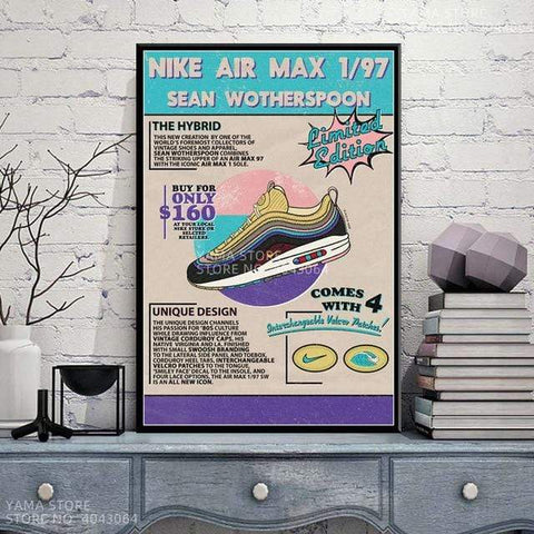 Sean Wotherspoon NIke Air Max 1/97 V2 Poster - HypePortrait 
