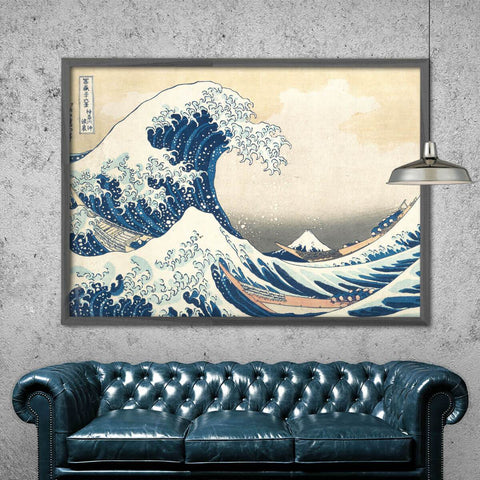 The Great Wave Poster - HypePortrait 
